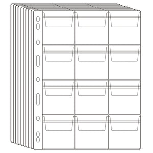 Standard Coin Pages -120 Pockets - 62x62mm - CS03112