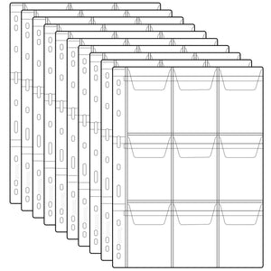 Standard Coin Pages -90 Pockets - 65x93mm - CS03109