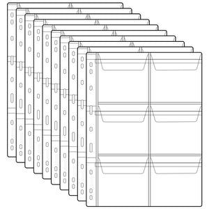 Standard Coin Pages -60 Pockets - 99x93mm - CS03106