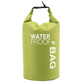 Boat Dry Bags - Green 10L Waterproof Bag for Drifting Boating Kayaking Fishing Rafting Swimming Camping Canoeing Surfing 10 litres