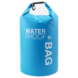 Boat Dry Bags - Blue 10L Waterproof Bag for Drifting Boating Kayaking Fishing Rafting Swimming Camping Canoeing Surfing 10 litres
