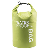 Boat Dry Bags - Blue 15L Waterproof Bag for Drifting Boating Kayaking Fishing Rafting Swimming Camping Canoeing Surfing 15 litres