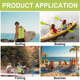 Boat Dry Bags - Belongings Protection Waterproof Bag for Outdoor Drifting Boating Kayaking Fishing Rafting Swimming Camping Canoeing Surfing Leaf Green 2 Literes(0.4 UK gal)