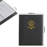 Standard Coin Albums - PVC Isolated 240 Pockets - Black Cover - CS5024BK