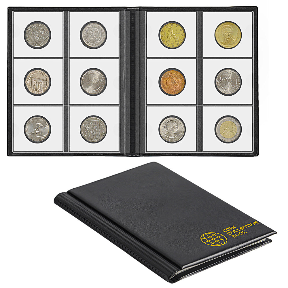  Uncle Paul Coin Album Coin Holder Coin Collection Book for Half  Dollar/Small Dollar/50 Pence/Two pounds 60 Pockets CS3706 : Everything Else