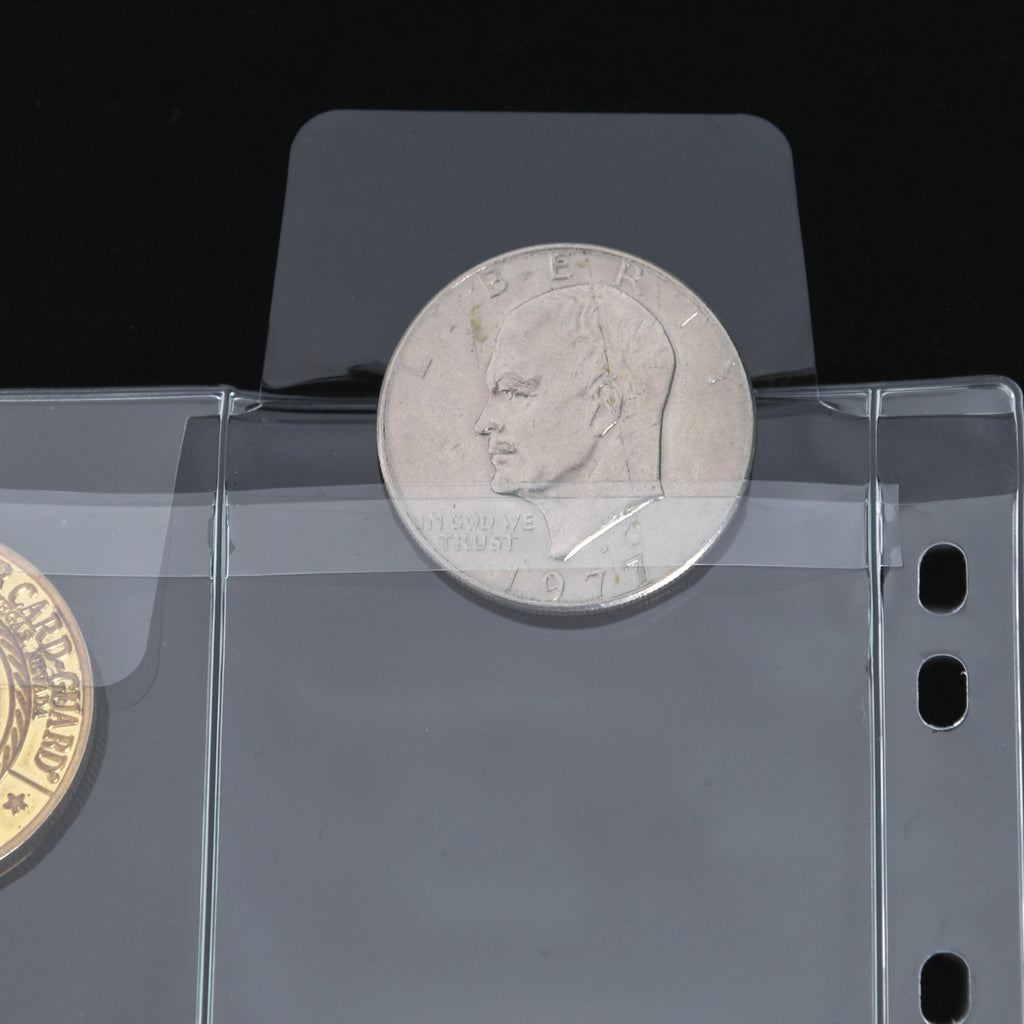 Coin Pages, 120 Pockets, 62x62mm/2.4x2.4inch, 10 Sheets