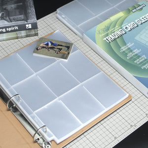Trading Card Pages - Transparent - 675 Pockets - OS0275