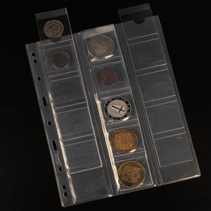 Double Layer Coin Pages - 60 Pockets - PVC Isolated - CS401504