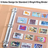 Stamp Pages - Transparent Page - 78 Pockets in 4 Sizes - IS02MX112