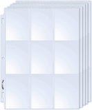 Trading Card Pages - Transparent - 675 Pockets - OS0275