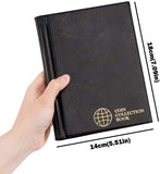 Small Coin Flip Albums - 60 Pockets - Black Cover - CS36BK