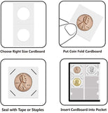 Small Coin Flip Albums - 60 Pockets - Black Cover - CS36BK