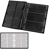 Small Coin Flip Albums - 60 Pockets - Black Cover - CS36BK