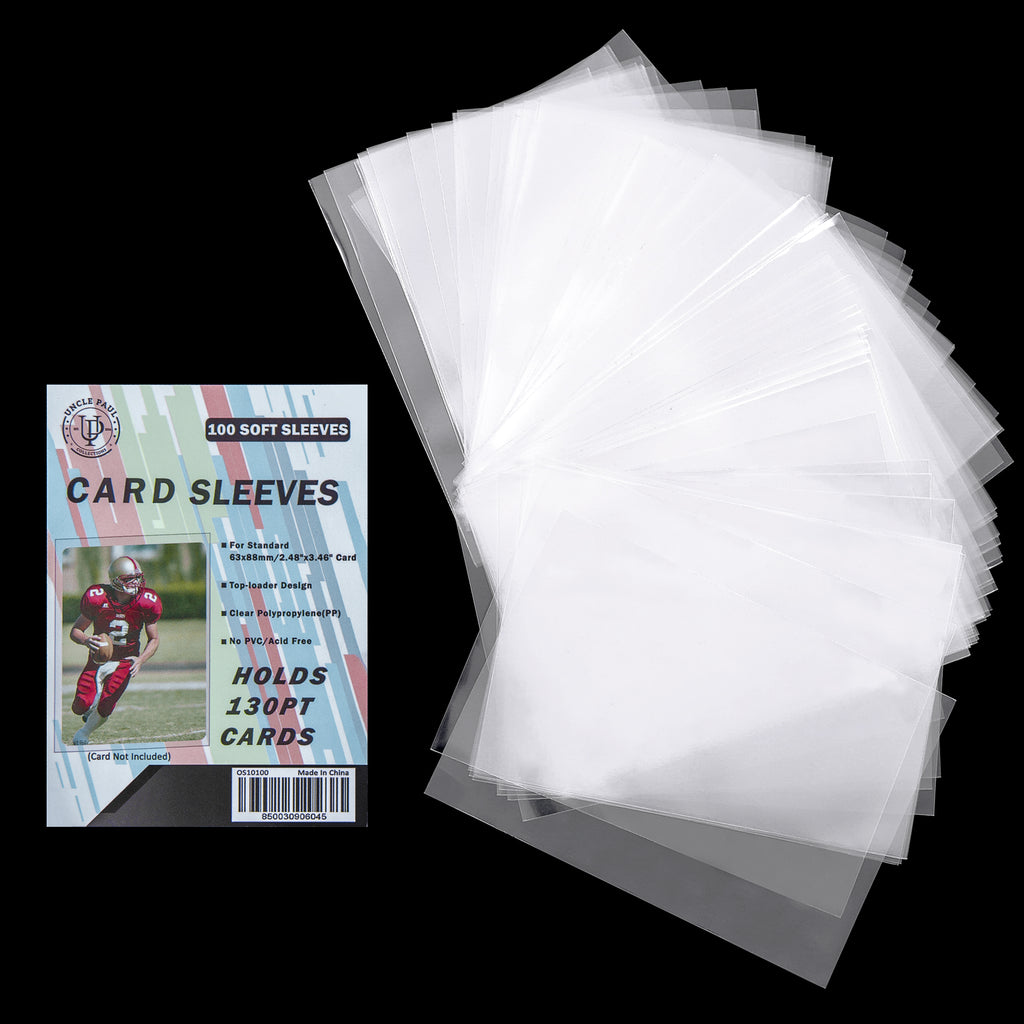 Trading Card Bag - 100 Pcs - 63 x 88mm - OS10100 UnclePaul Trading Card Bag - 100 Pcs - 63 x 88mm - OS10100 UnclePaul