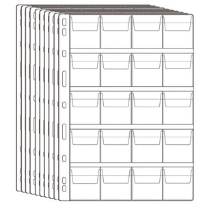 Standard Coin Pages -200 Pockets - 45x45mm - CS03120