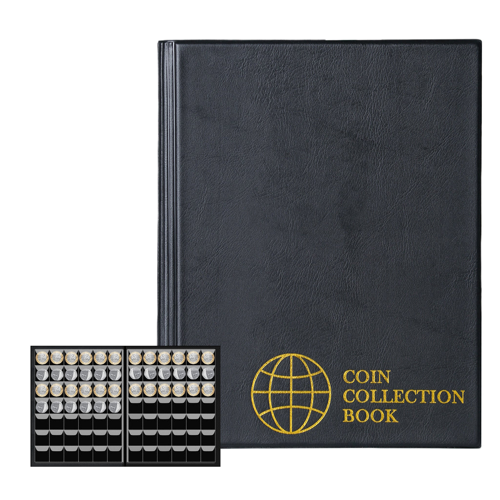 Mini Size Album for Coin Collecting 60 pockets CS4206BK – UnclePaul