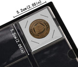 Small Coin Flip Albums - 60 Pockets - Black Cover - CS36BK