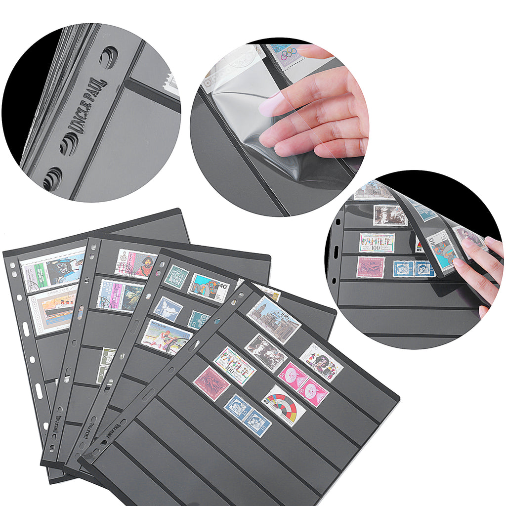 Stamping Pages Stamp Pages, Mixed 4 Sizes, 12 Sheets, IS01MX112 – UnclePaul