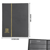 Stamp Albums - Black Cover - 100 Pockets - AS0105BK