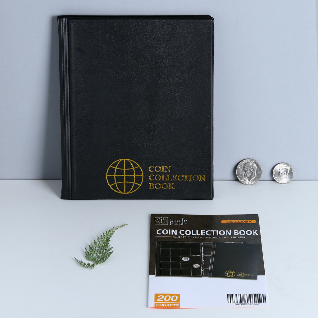 Coin Pages, 200 Pockets, 45x45mm/1.8x1.8inch, 10 Sheets CS03120 – UnclePaul