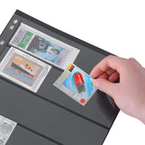 Stamp Pages - Black Double Sided - 156 Pockets in 4 Sizes - IS01MX112